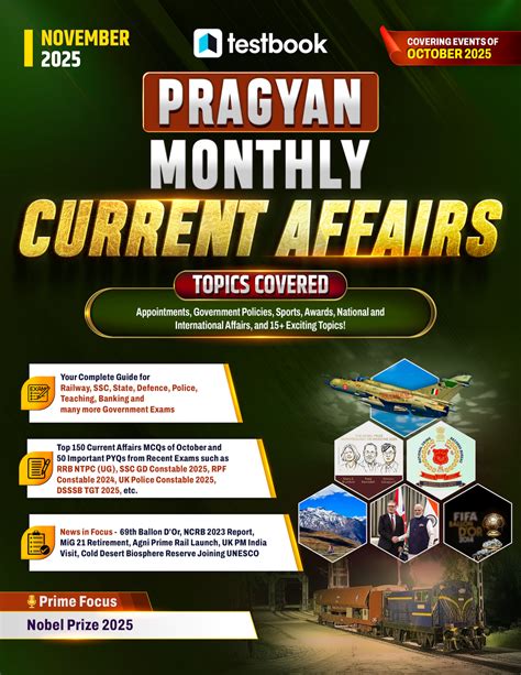 RRB NTPC Current Affairs Bundle | 6-Month Combo (Nov 2025–Apr 2026 ...