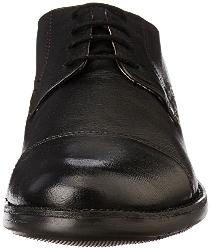 Buy Ruosh Men Black Leather Boots-8 UK/India (42 EU) (AW18 GOA 03E) at ...