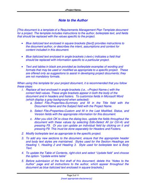 Image result for Requirements Management Plan Example