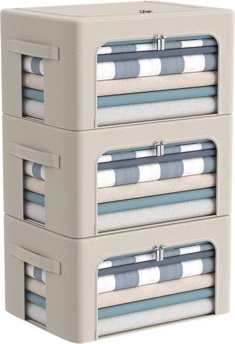 Image result for Stackable Storage Boxes for Clothes