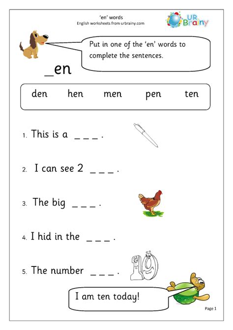Word Starting With En