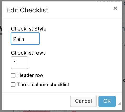 Image result for Create a Checklist