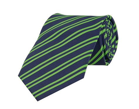 Buy Tiekart Blue Striped Men Tie Blue Striped Polyester at Amazon.in