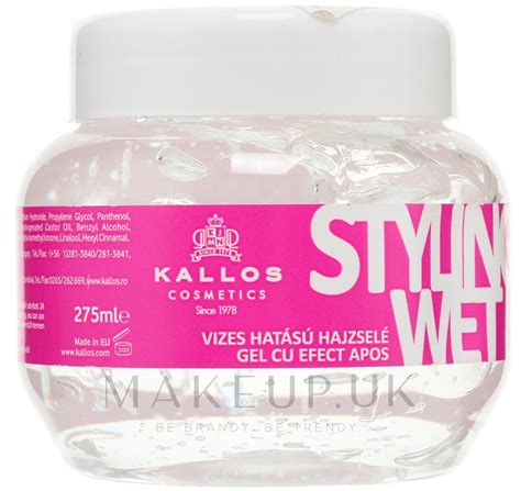 Kallos Cosmetics Wet Look Styling Gel - Wet Look Styling Gel | Makeup.uk