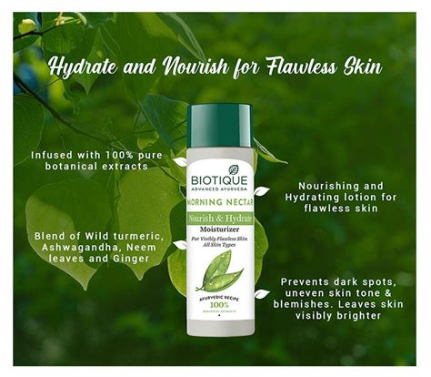 Morning Nectar Hydrating Moisturizer for Flawless Skin