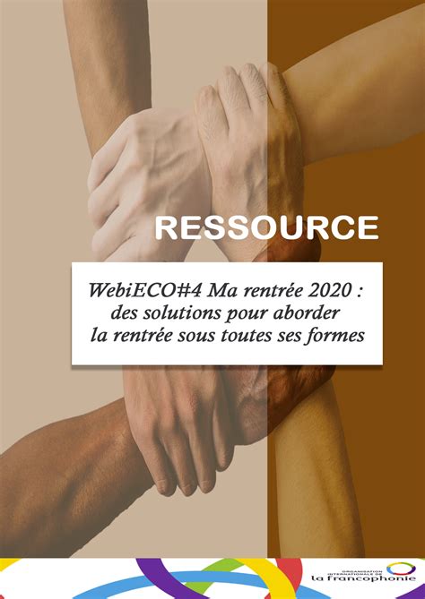 WebiECO#4 Ma rentrée 2020 : des solutions pour aborder la rentrée sous toutes ses formes ...