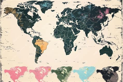 World Map Color 的图像结果