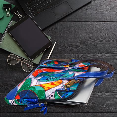 Laptop Bag -Roses n Leaves – Bunkraft