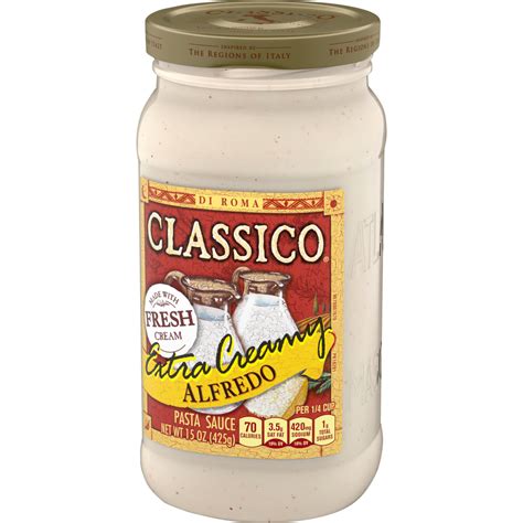 Classico Alfredo Sauce Nutrition Facts | Besto Blog