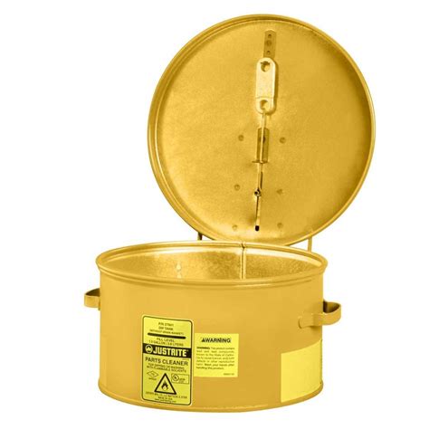 Justrite 27611 24-Gauge Coated Steel Dip Tank, 1 Gallon Capacity ...