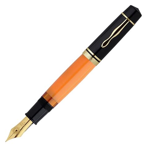 Buy Moonman Majohn P139 Orange & Black Fountain Pen Online | Makoba