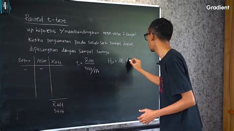 Materi Probabilitas & Statistika: Paired t test