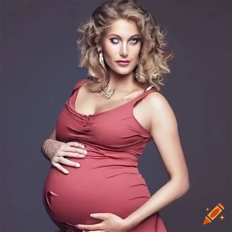 Lainey wilson during pregnancy on Craiyon