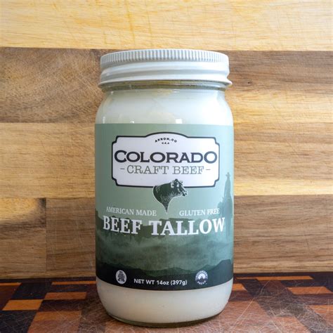 Beef Tallow 14 oz | American Made Single Ingredient Beef Tallow ...