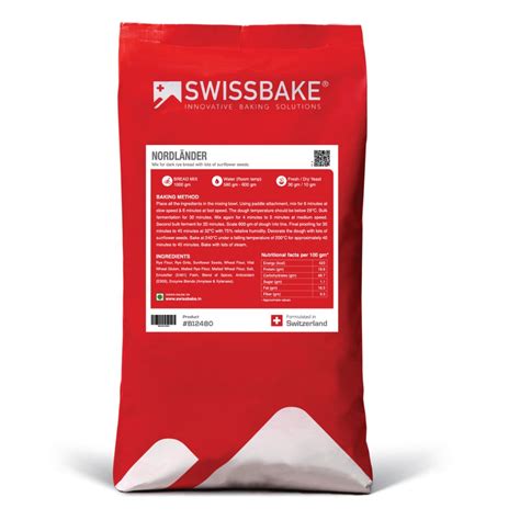 NORDLÄNDER BREAD MIX 5KG SWISSBAKE – JITCO