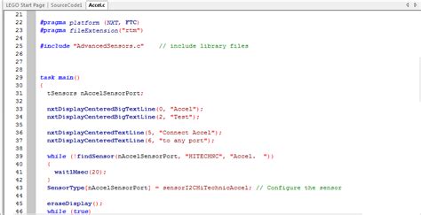ROBOTC Coding 的图像结果