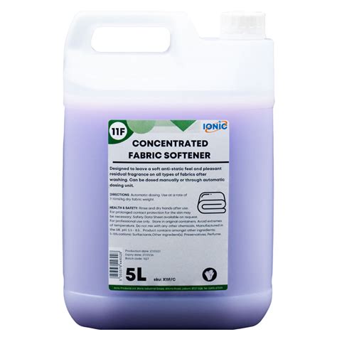 11F Concentrated Fabric Softener - Fabric Softeners - Ionic Products