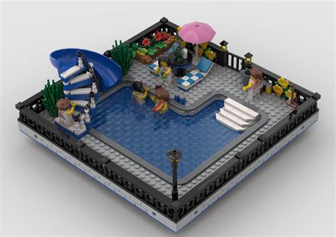 Image result for LEGO Pool Tutorial