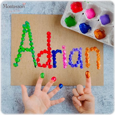 Name Recognition Salt Painting | Preschool art activities, Toddler arts ...