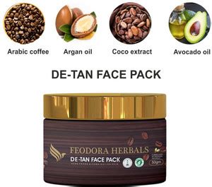 Feodora NATURAL DE Tan Coffee Face Pack - Price in India, Buy Feodora ...