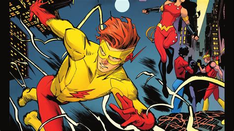 Download Wally West Wonder Girl Speedy (DC Comics) Kid Flash Comic Teen ...