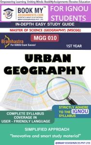 IGNOUMGG 010 Urban Geography In Depth Guide For Ignou Student: Buy ...