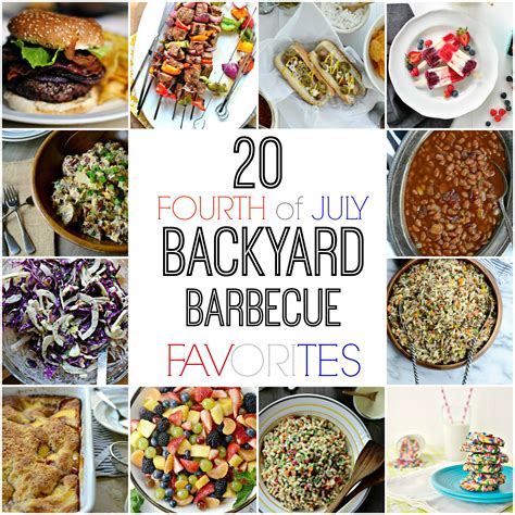 20 Fourth of July Backyard Barbecue Favorites - Simply Scratch