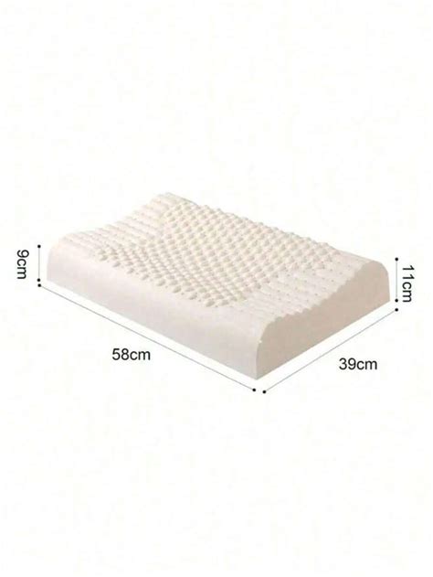 Pure Natural Latex Orthopedic Pillow Thailand Remedial Neck Sleep ...