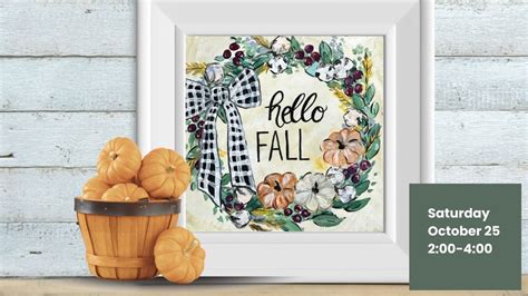 Hello Fall Acrylic Painting Class at FPC, Frank Phillips College ...