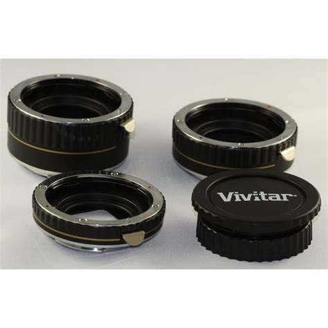 Buy Vivitar VIV-EXT-N 3 Set Extension Tubes for Nikon Online at Low ...