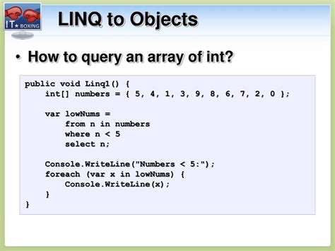 Image result for LINQ Examples