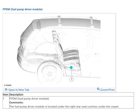 Image result for Fuel Pump Control Module Location