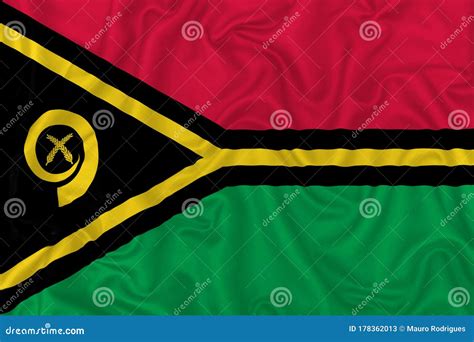 Vanuatu country flag stock illustration. Illustration of republic - 178362013