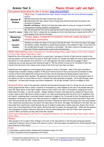 Shadows Lesson for Class 4 的图像结果
