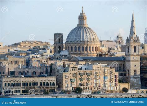 View of Valletta, the Capital City of Malta Editorial Stock Image ...