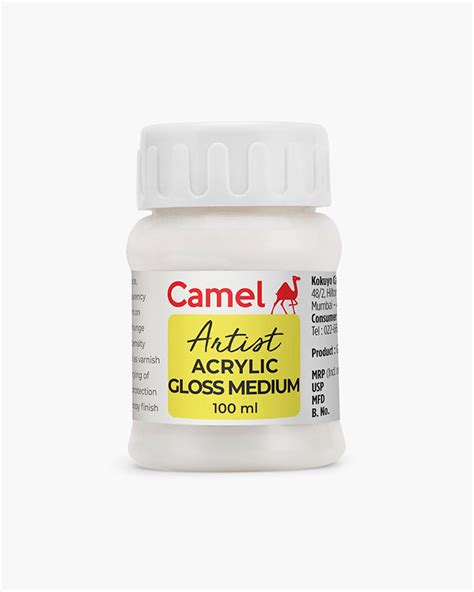 Camel Acrylic Medium 100ml – Wrap and woof