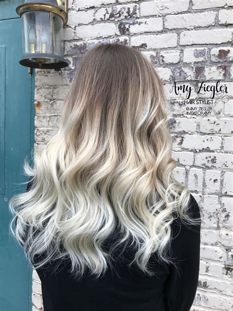 platinum blonde balayage - waypointhairstyles