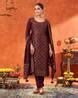 Buy Wine Kurta Suit Sets for Women by SHAILY Online | Ajio.com
