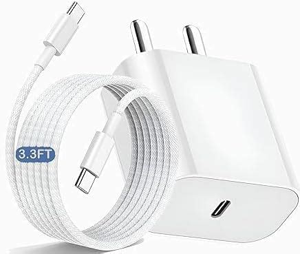 XILIOES ORIGINALS Original Fast Charger with New Braided C to -C Cable ...