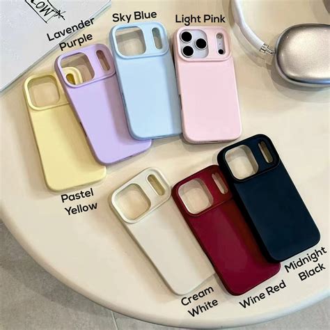 Liquid Silicone iPhone Case – Soft Touch Pastel & Classic Colors ...