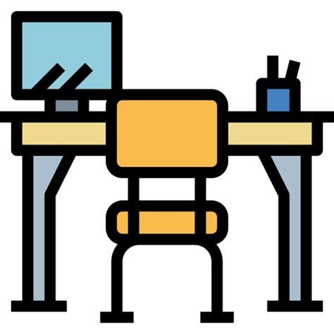 Desk - Free computer icons