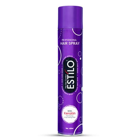 Buy Estilo Professional Hair Spray with Keratin Online at Wholesale Price