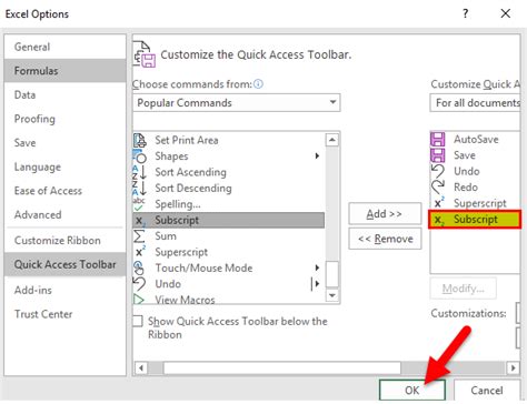 Subscript Excel Hot Key 的图像结果