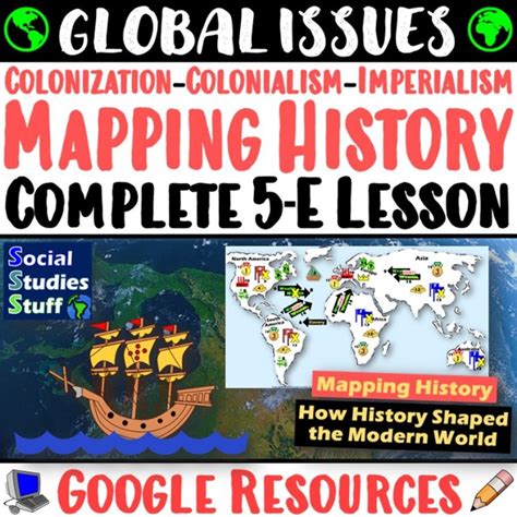 Mapping History Colonization to Imperialism 5-E Lesson | Cause & Effect ...