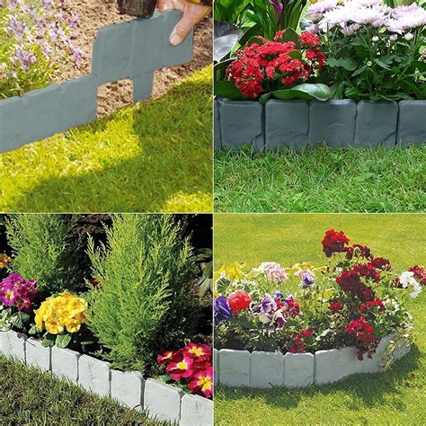 MERAXI Lawn Edging,Garden Border,Plant Bordering 20 Pcs India | Ubuy