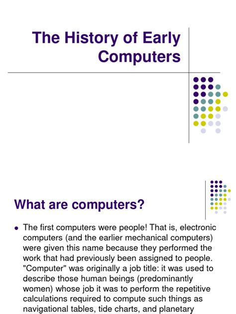 Early Computers 的图像结果