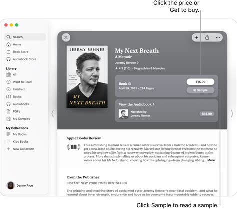 Find and buy books and audiobooks in Books on Mac - Apple Support (IN)