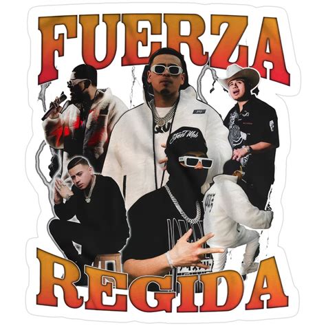 "Fuerza Regida Mexicano" Sticker for Sale by gissellealto in 2025 ...
