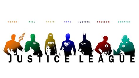 Justice League Hero Logos