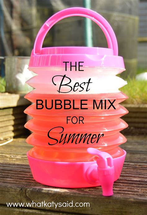 Homemade super bubble recipe – Artofit